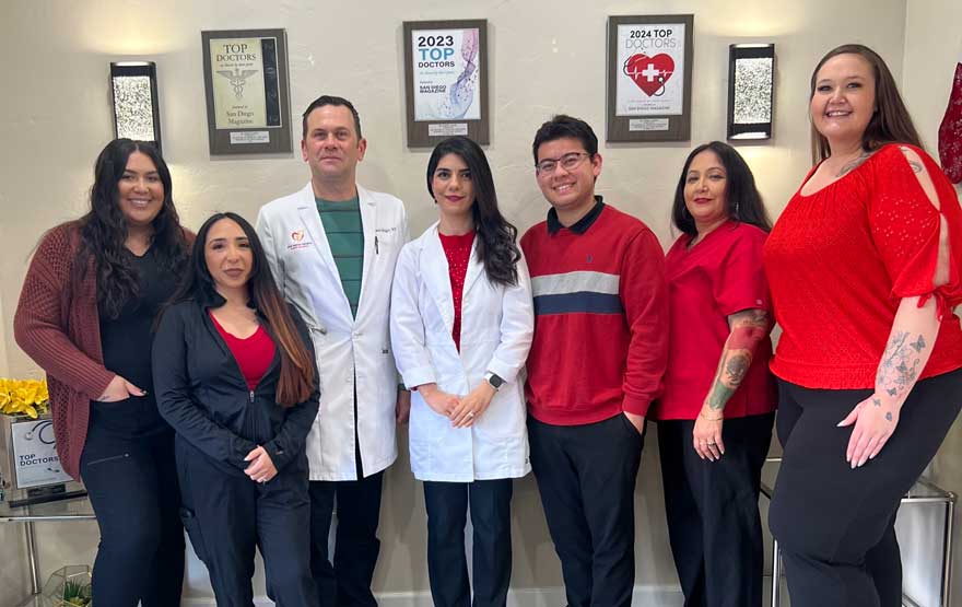The team of San Diego County Cardiology | Pargol Samani, MD, FACC | Cardiologist in Oceanside and Encinitas