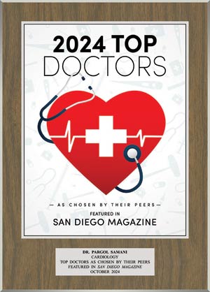 Dr. Pargol Samani named Top Doctor 2024 by San Diego Magazine